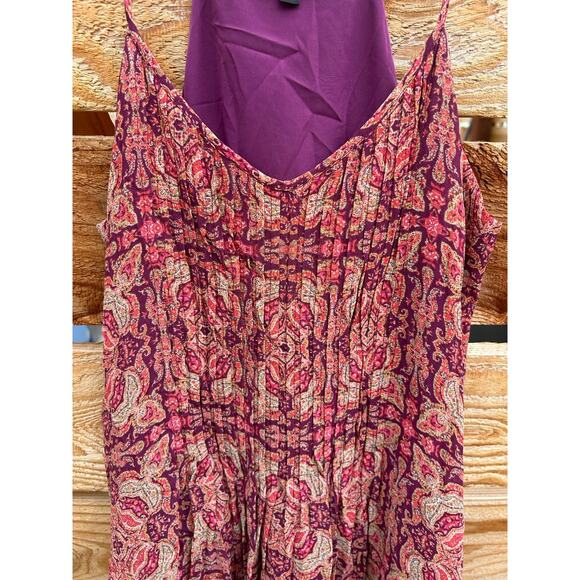 Sanctuary‎ T back strappy dress in gorgeous rich/earthy colors. Sz XS - Picture 4 of 5